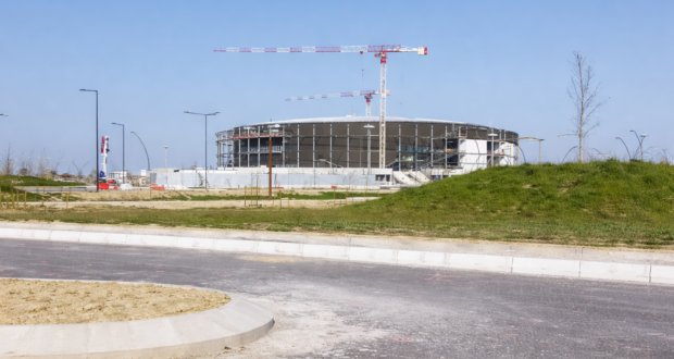 Cantiere del Bosco dello Sport a Tessera