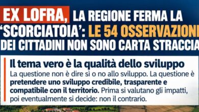 Grafica dei Comitati spontanei Teolo ed ex Cima sull'area ex Lofra di Treponti: confronto tra stato attuale e progetto di riqualificazione