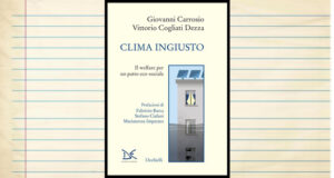 Copertina del libro Clima ingiusto di Giovanni Carrosio e Vittorio Cogliati Dezza (Donzelli)