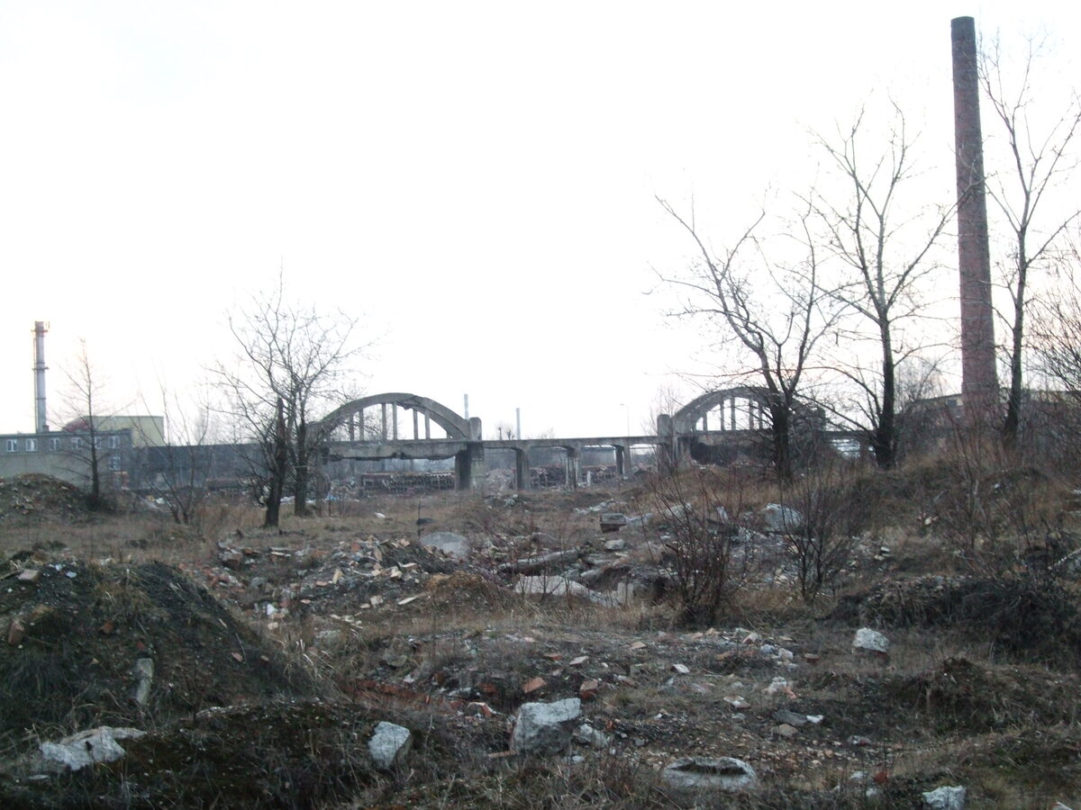 Il camino della fonderia di Szopienice, Katowice