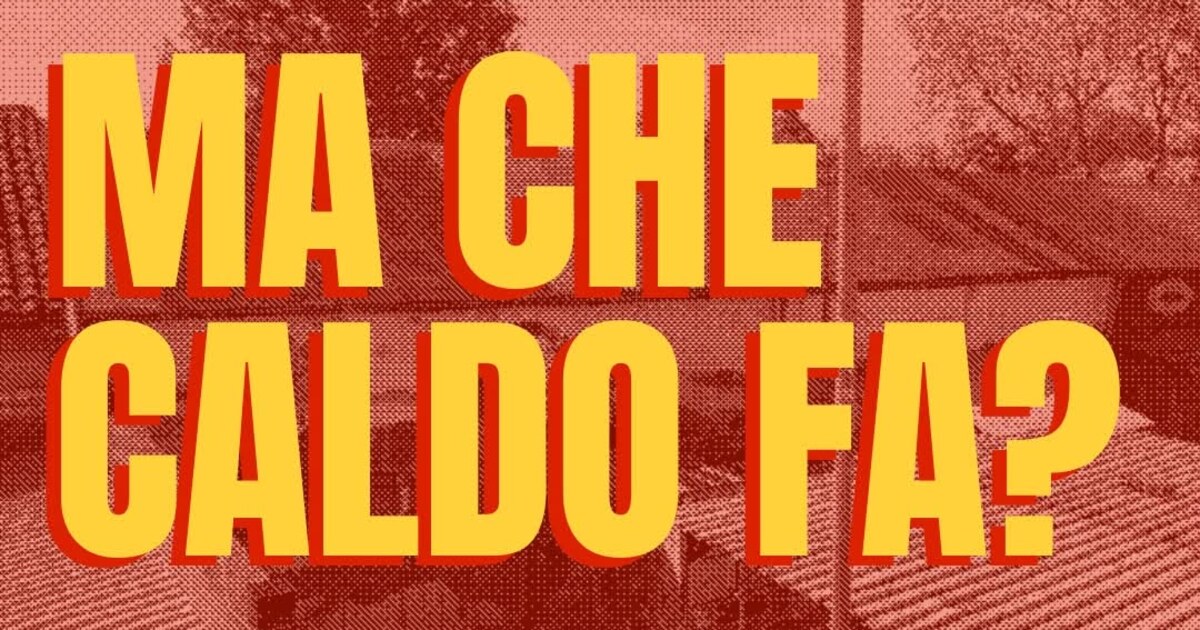 Locandina Ma che caldo fa?, sabato 10 ottobre 2026 al Pedro di Padova, presentazione dei dati della centralina microclimatica