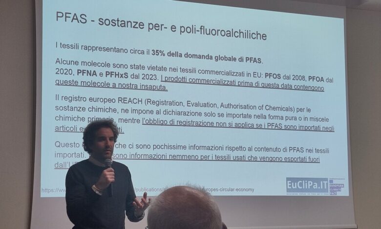 Giacomo Arrigo Pieretti durante l'intervento a Padova, 30 ottobre 2026