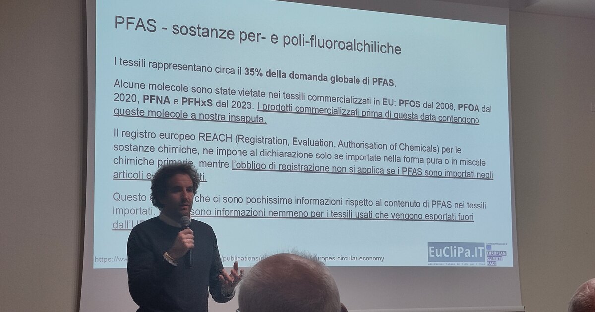 Giacomo Arrigo Pieretti durante l'intervento a Padova, 30 ottobre 2026