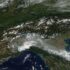 La Pianura Padana vista dal satellite NASA coperta da foschia e smog: ISDE Padova cerca 23 metalli pesanti nelle unghie di 200 bambini
