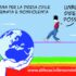 Vignetta di Mauro Biani per la Campagna per la Difesa Civile Non Armata e Nonviolenta: il claim Un altra difesa è possibile